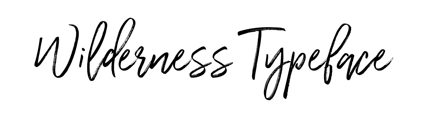 Wilderness Typeface