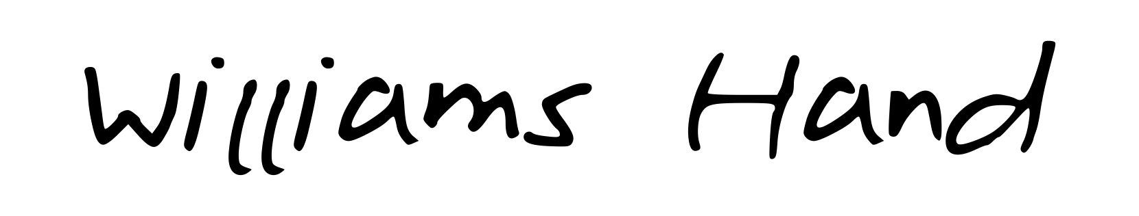 Williams Hand
