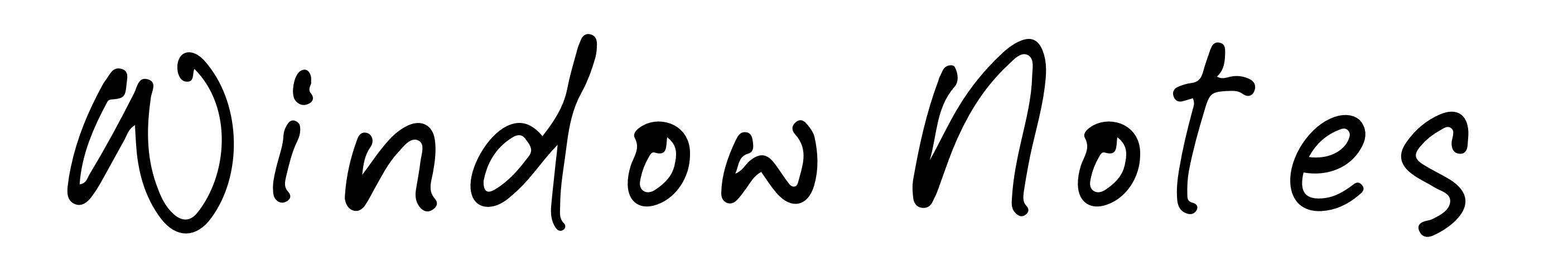 Window Notes