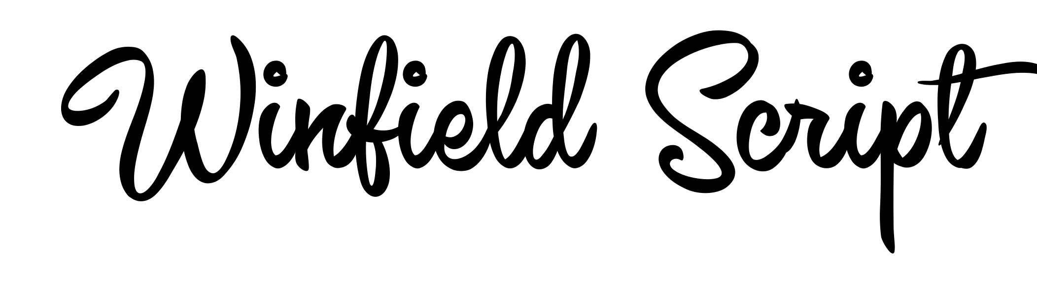 Winfield Script