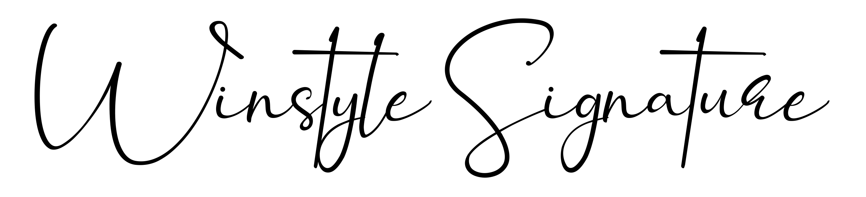 Winstyle Signature