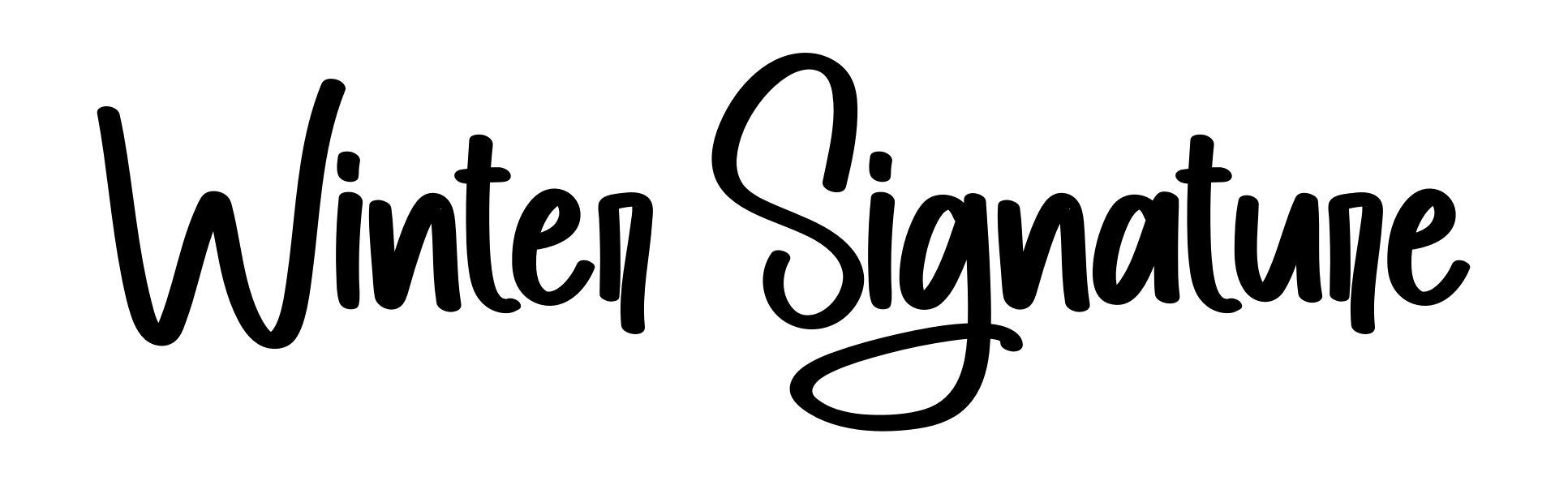 Winter Signature