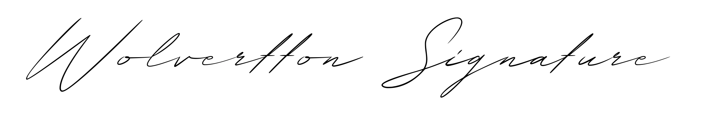 Wolvertton Signature