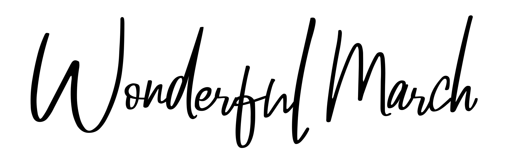 Wonderful March