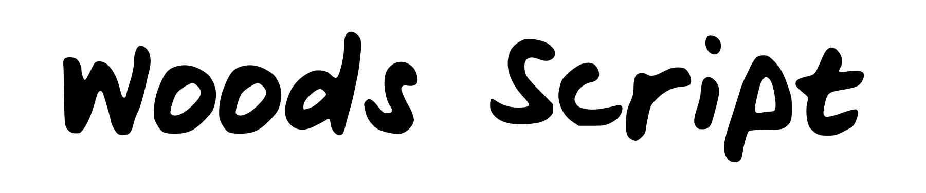 Woods Script