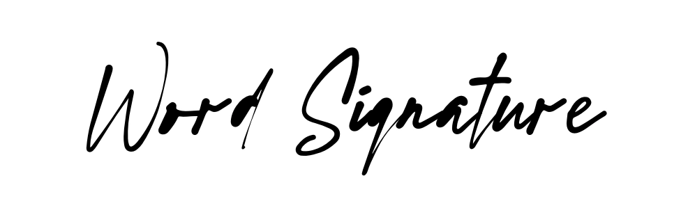 Word Signature