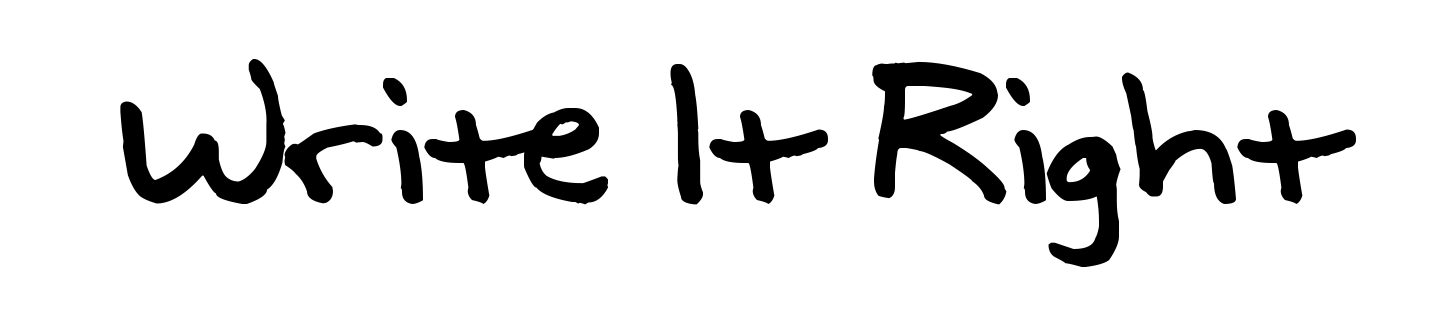 Write It Right
