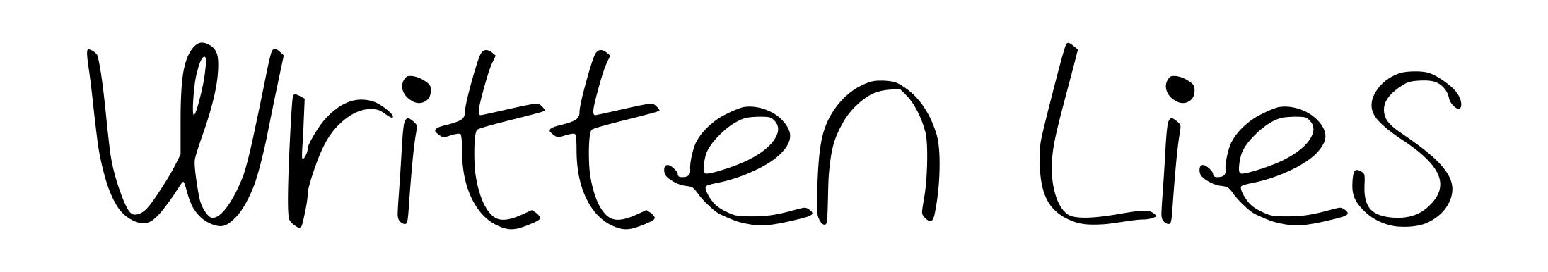 Written Lies