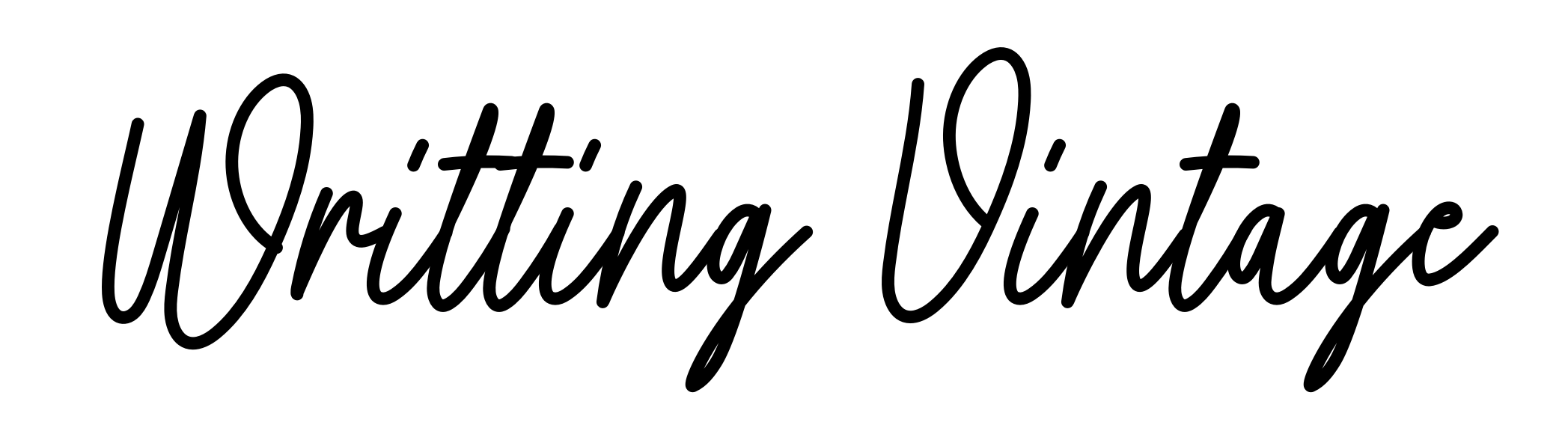 Writting Vintage