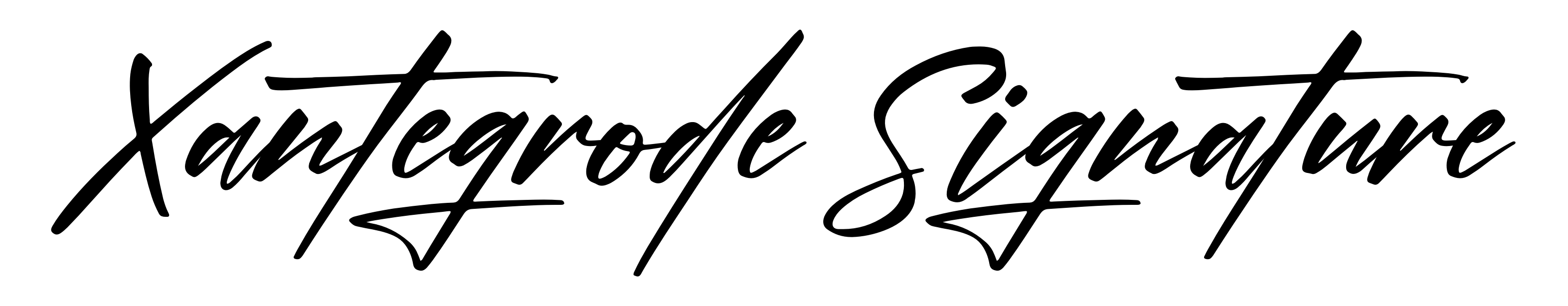 Xantegrode Signature