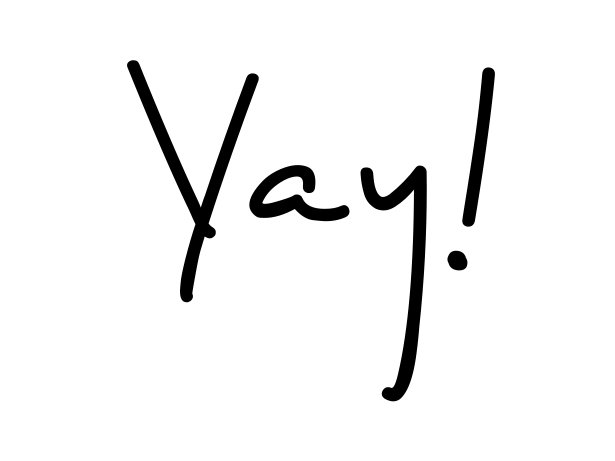 Yay!