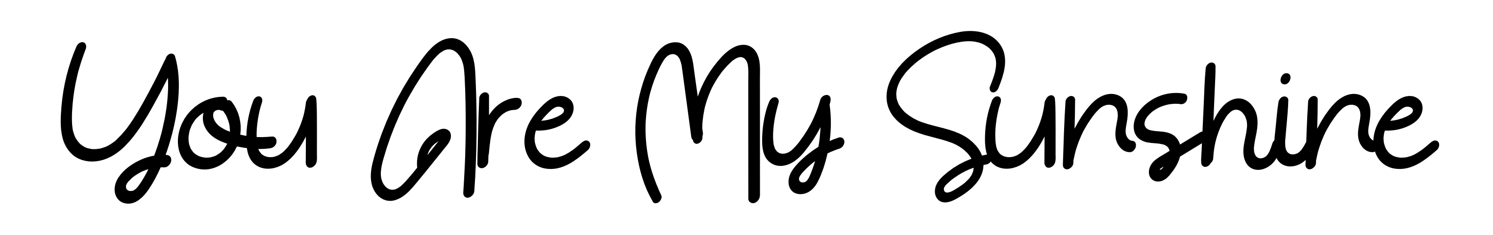 You Are My Sunshine