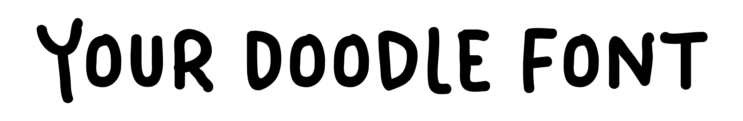 Your Doodle Font
