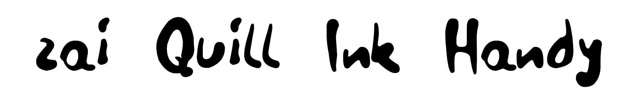 zai Quill Ink Handy