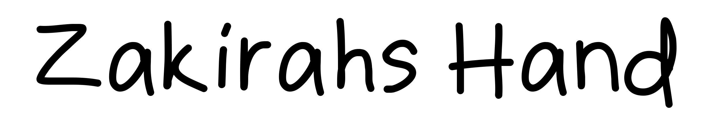 Zakirahs Hand