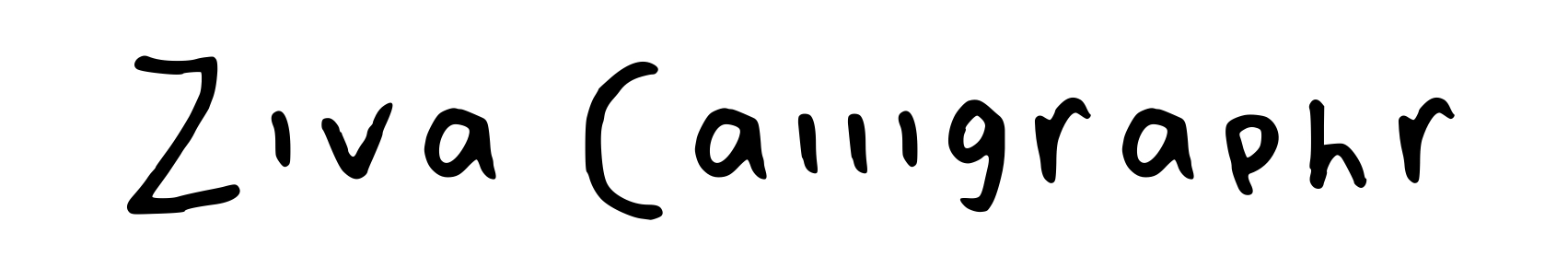 Ziva Calligraphr