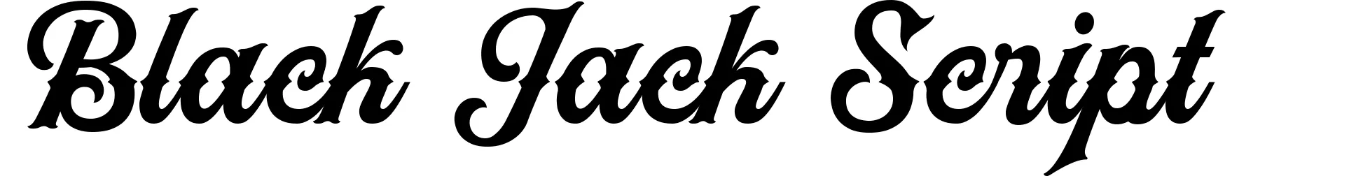 Black Jack Script