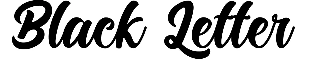 Black Letter