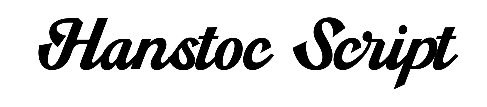 Hanstoc Script