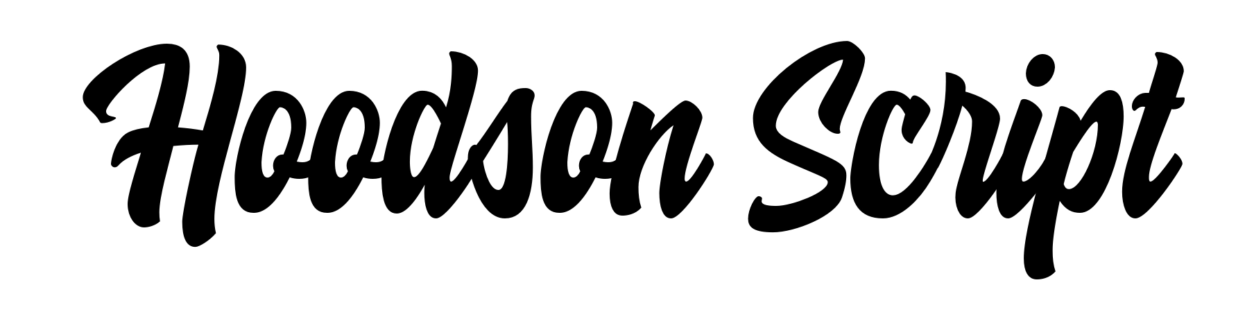 Hoodson Script