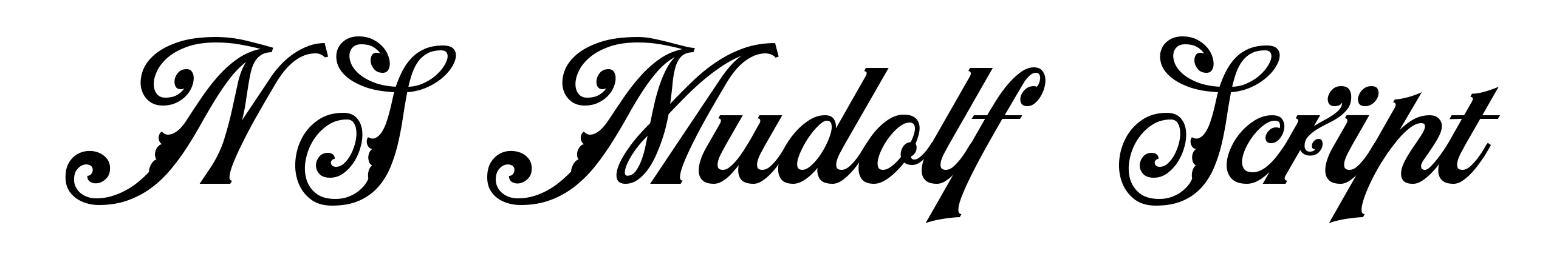 NS Mudolf Script