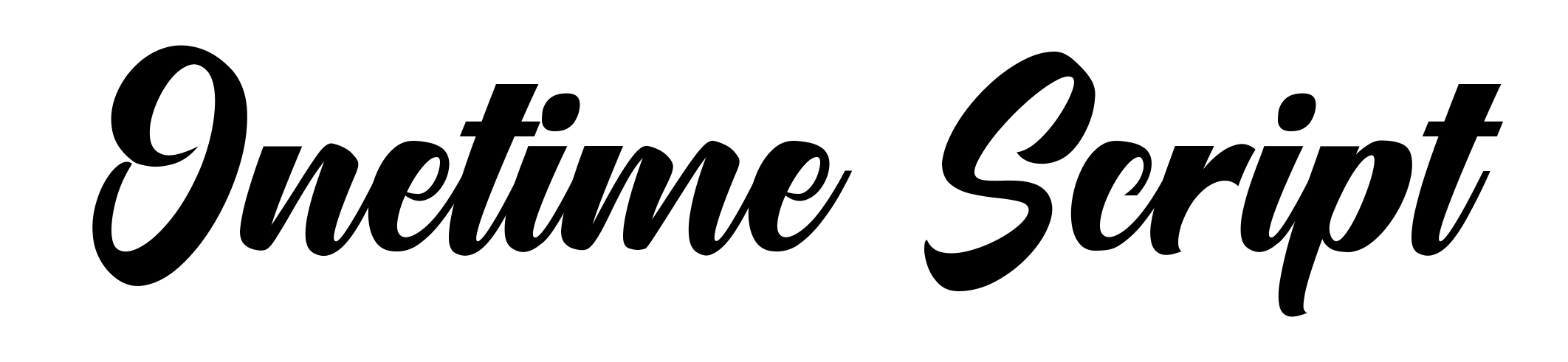 Onetime Script