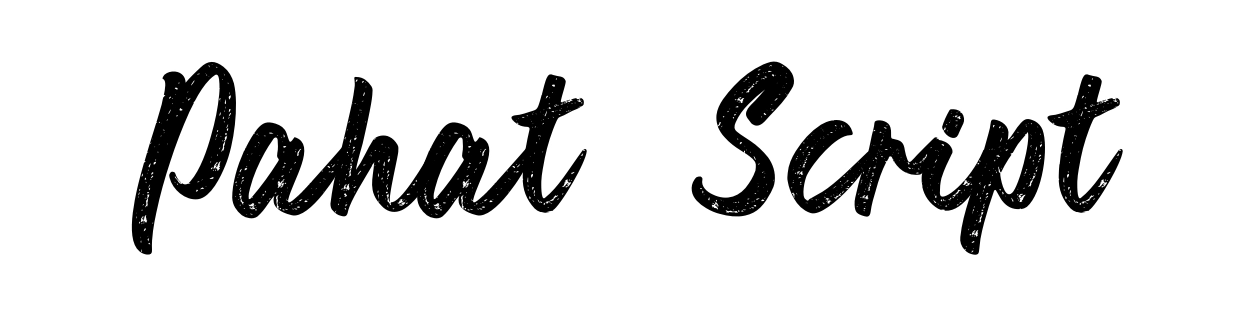 Pahat Script