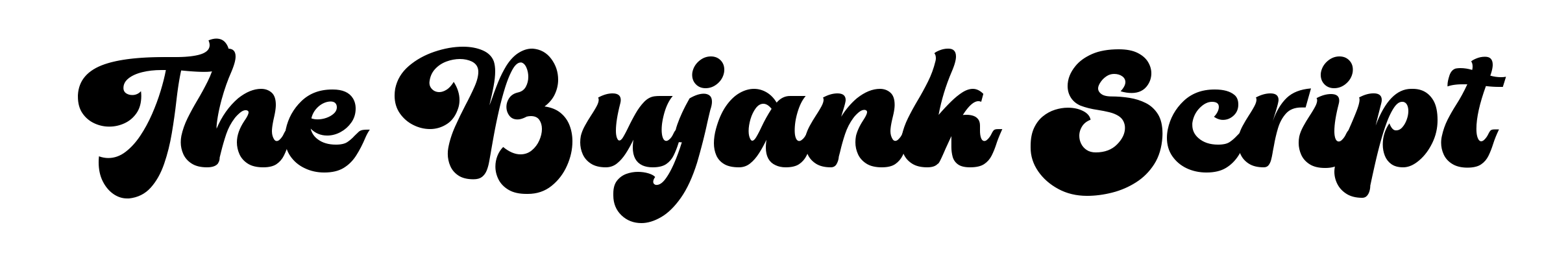The Bujank Script