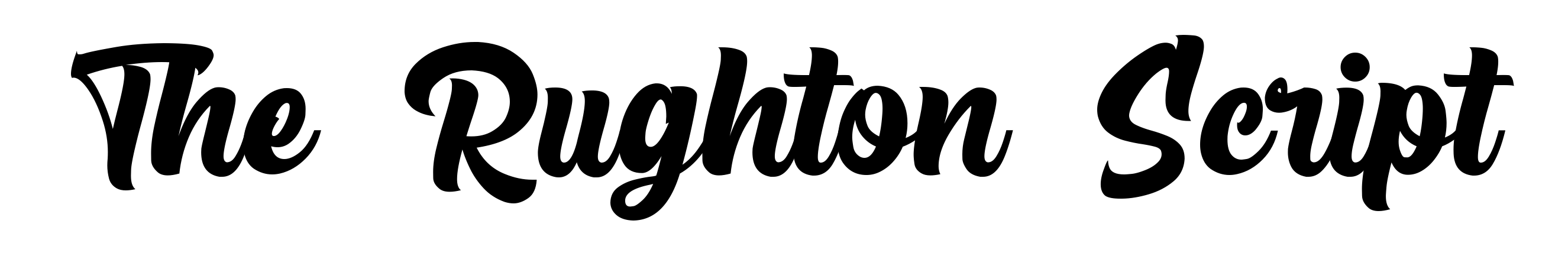 The Rughton Script