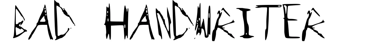 Bad Handwriter