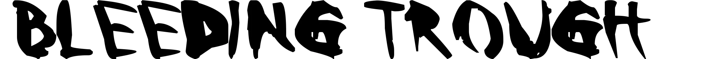 Bleeding Trough