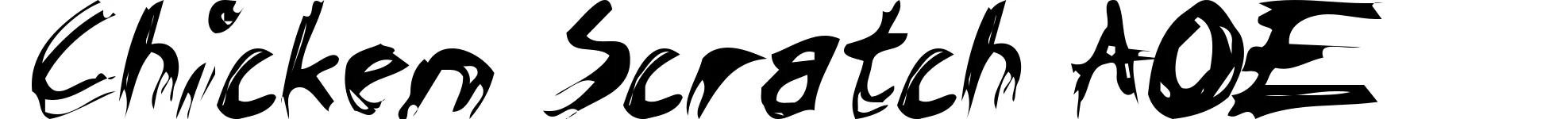 Chicken Scratch AOE