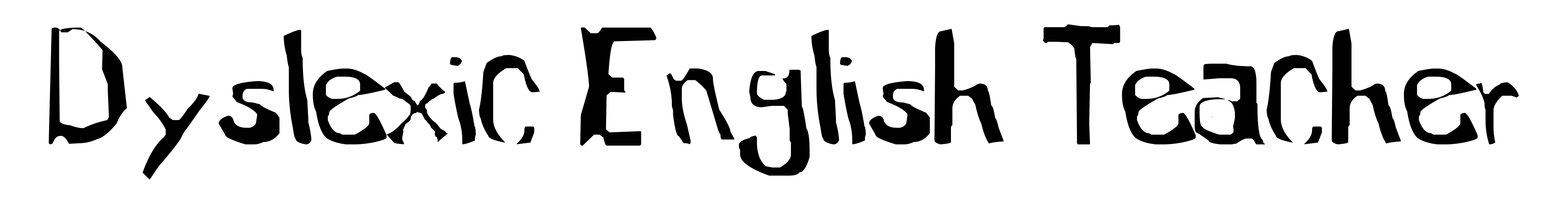 Dyslexic English Teacher