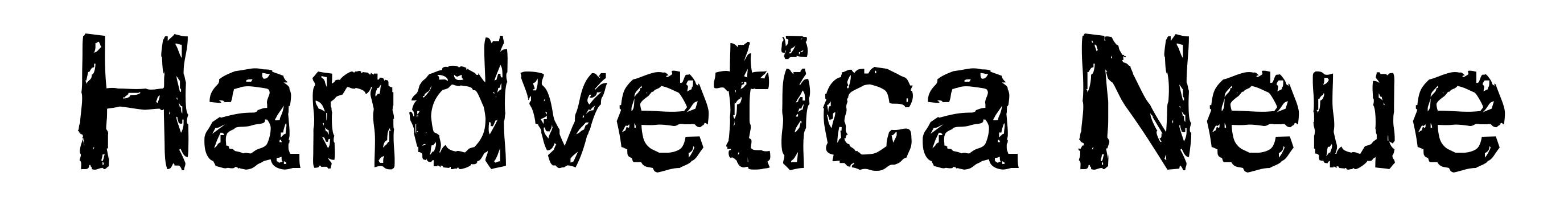 Handvetica Neue