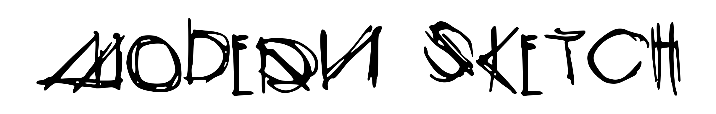 Modern Sketch