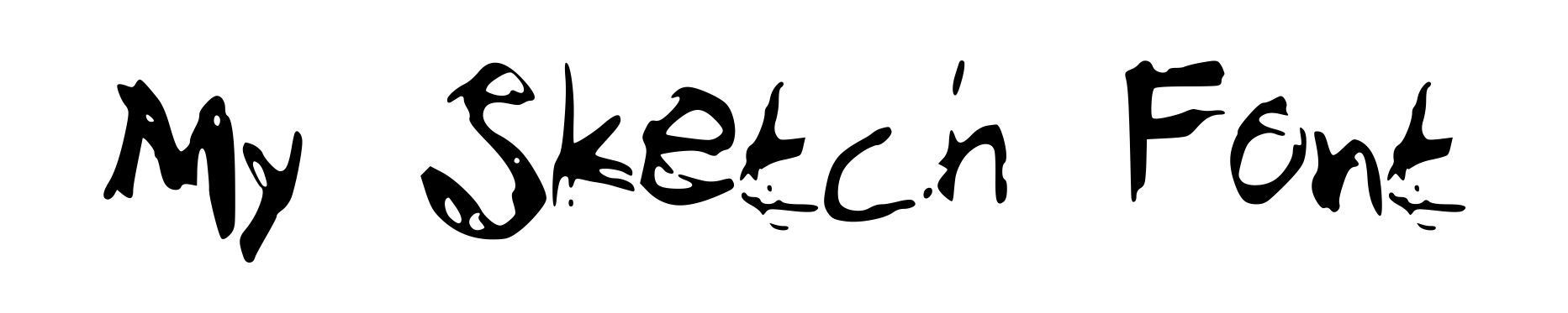 My Sketch Font