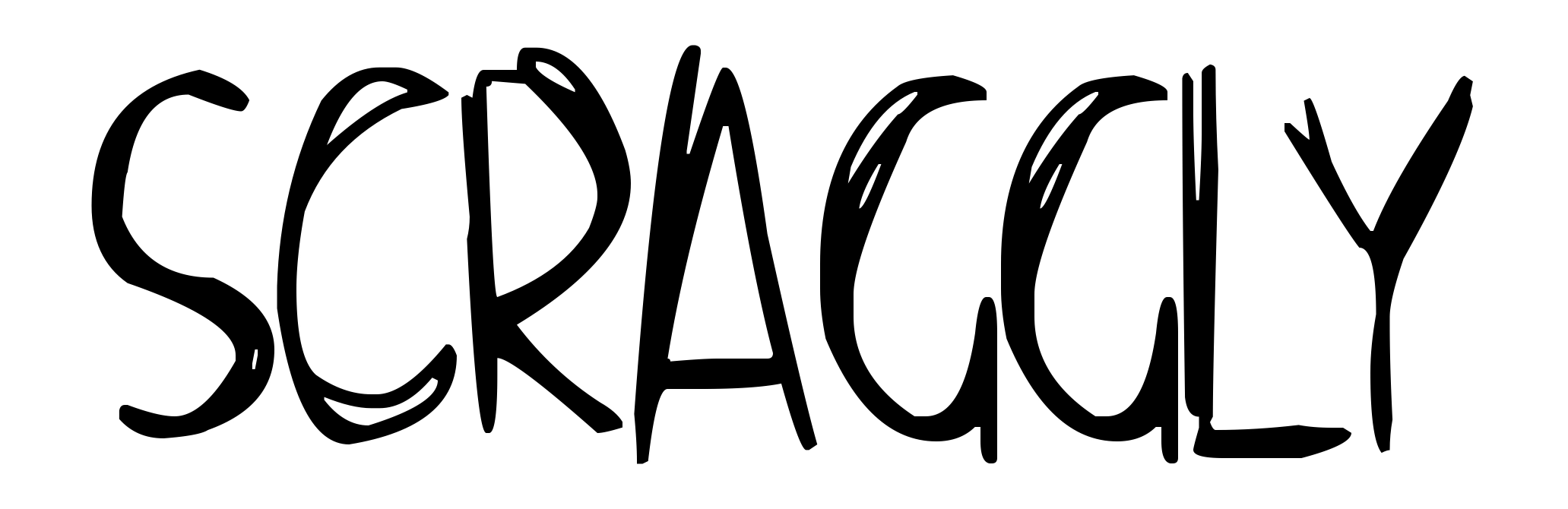Scraggly