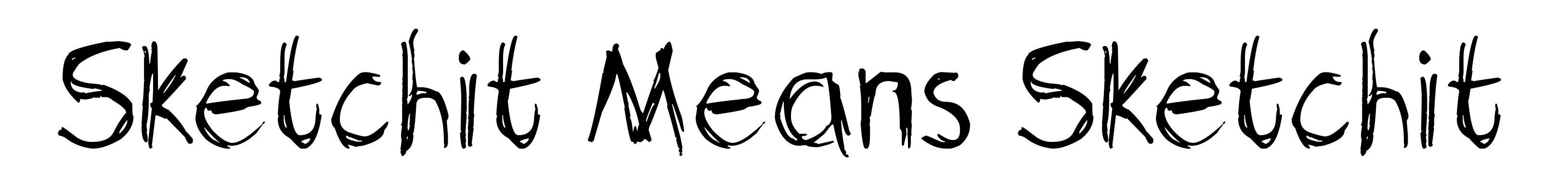 Sketchit Means Sketchit