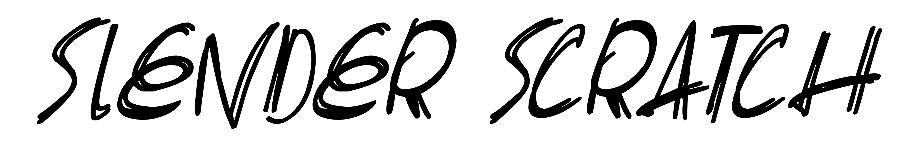Slender Scratch