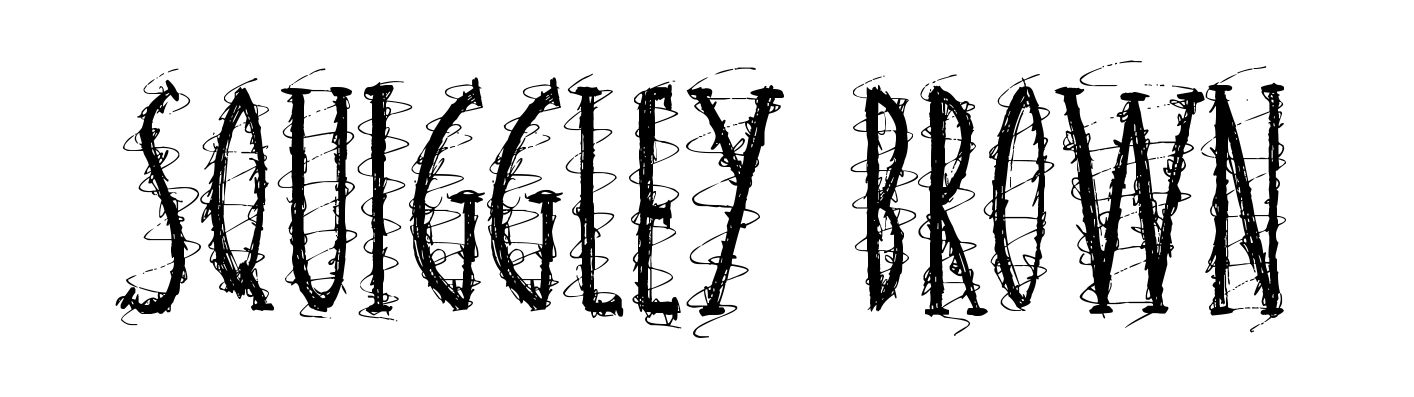 Squiggley Brown