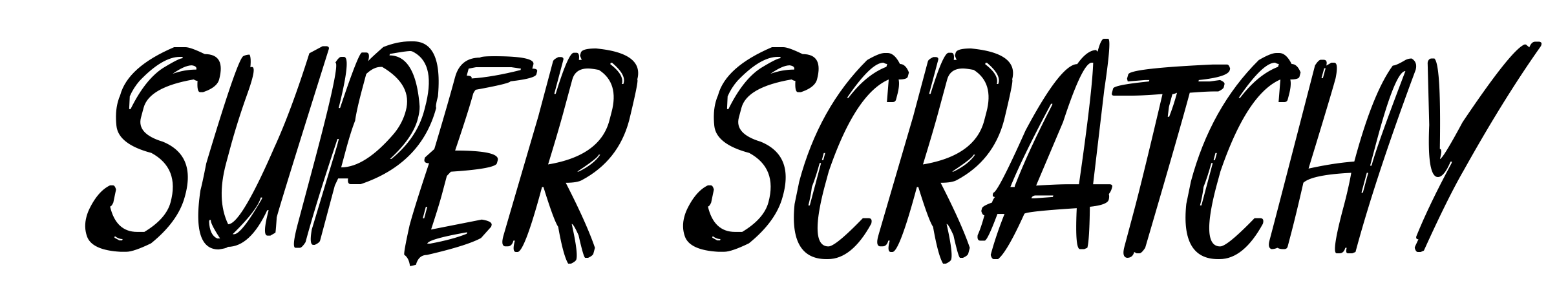 Super scratchy