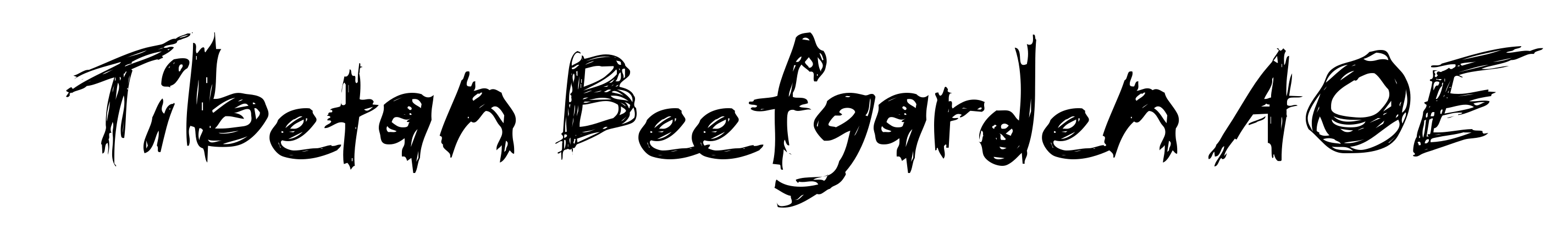 Tibetan Beefgarden AOE