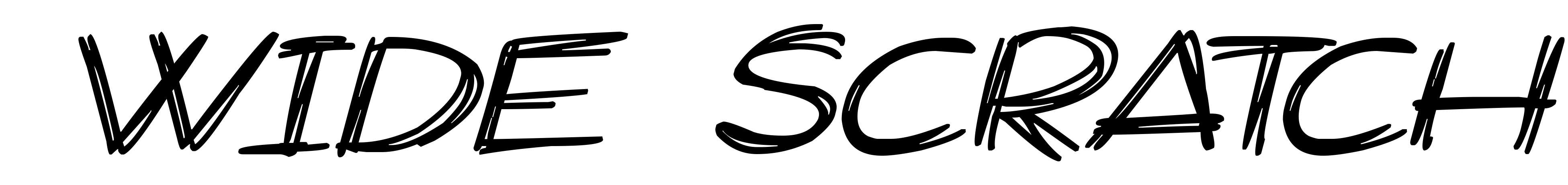 Wide Scratch