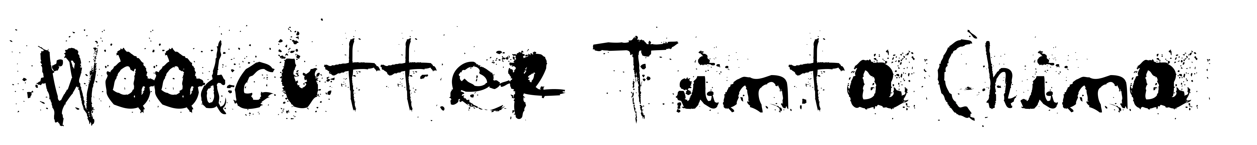 Woodcutter Tinta China