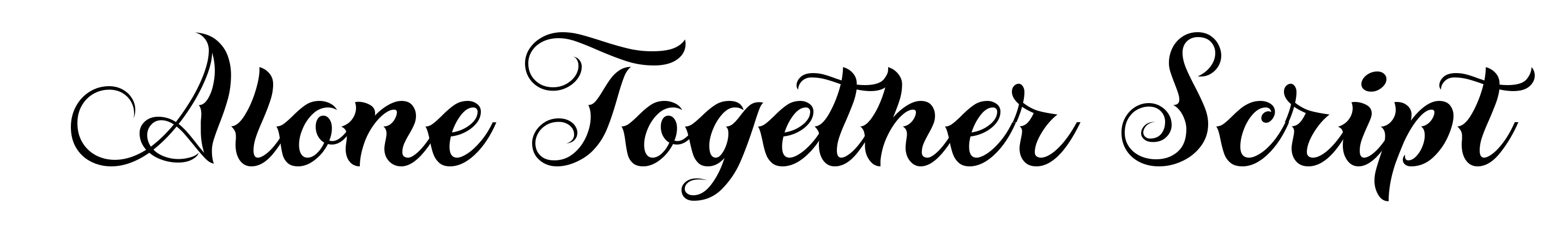 Alone Together Script