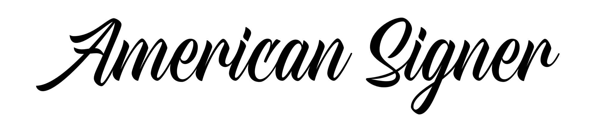 American Signer