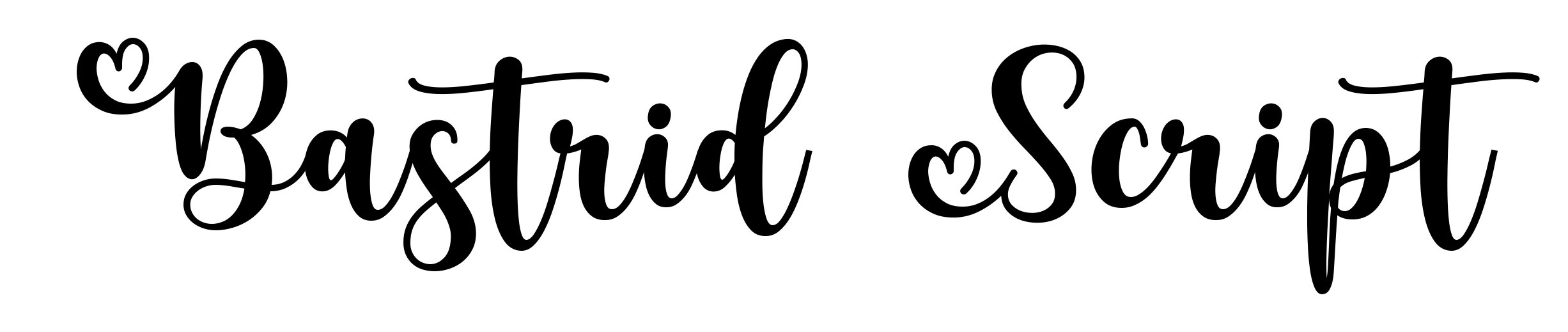Bastrid Script