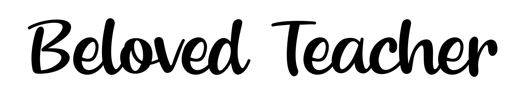 Beloved Teacher