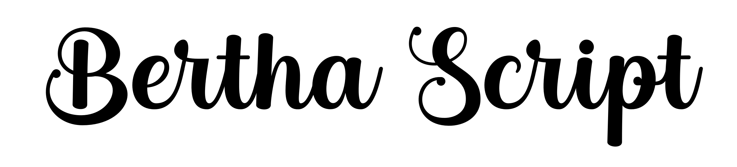 Bertha Script