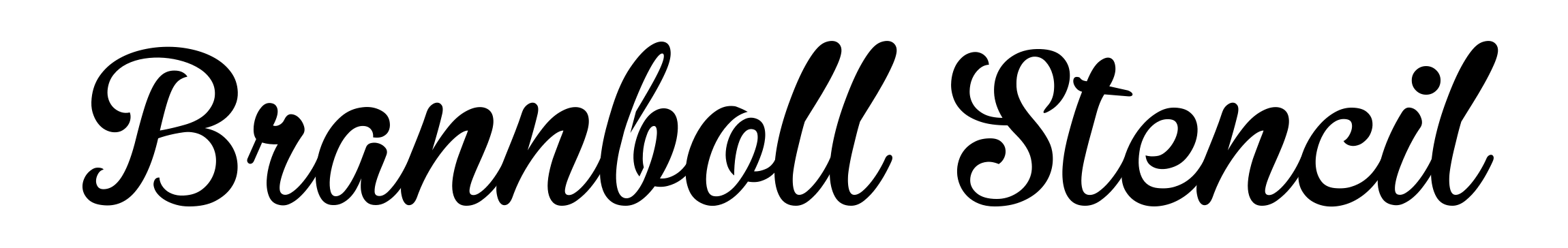 Brannboll Stencil